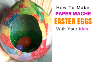 How To Make Paper Mache Easter Eggs