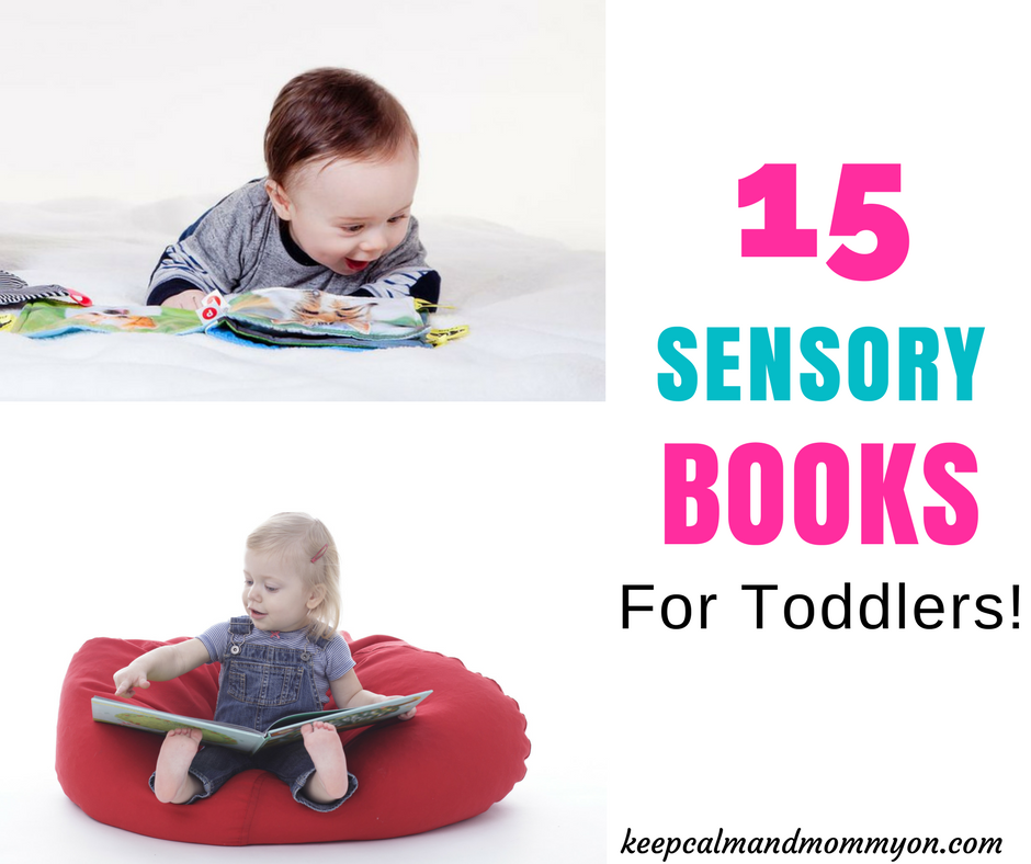15 Sensory Books For Toddlers!