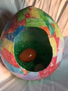 Paper Mache Easter Eggs