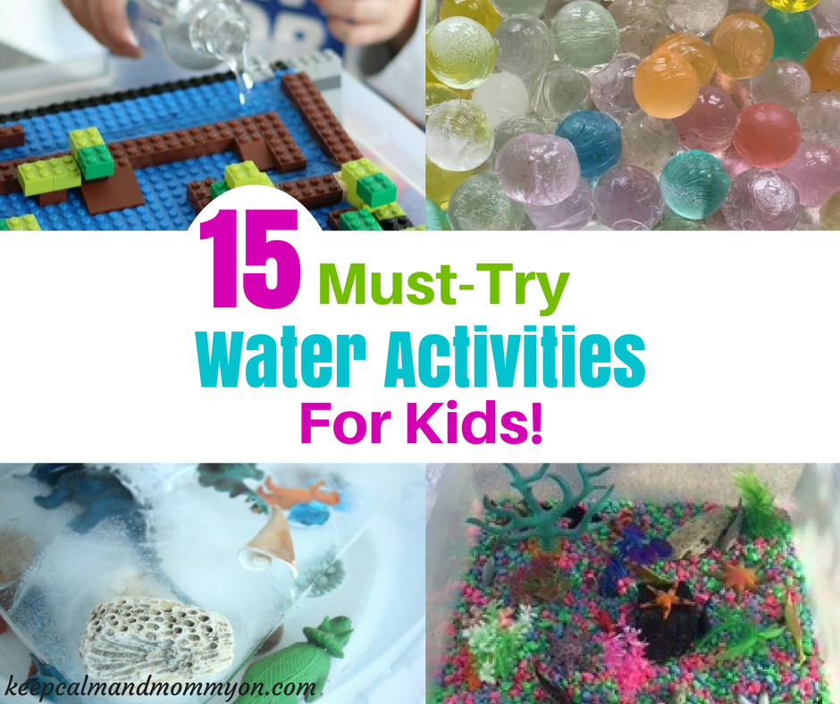 Water Play – 15 Water Activities For Kids!