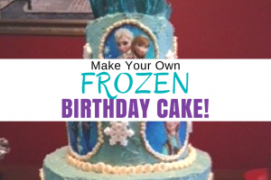 Frozen Birthday Cake