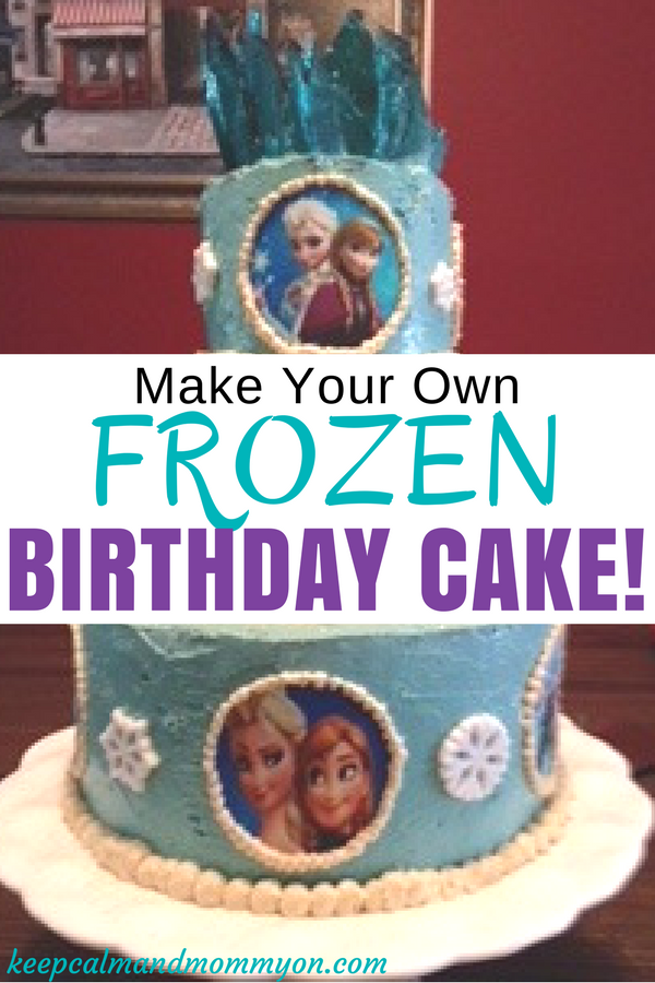 Frozen Birthday Cake