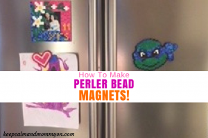 Minecraft Crafts: Perler Bead Moneybox - Red Ted Art - Kids Crafts