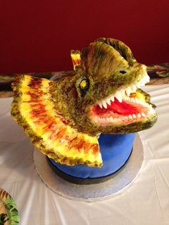 Dinosaur Birthday Cake