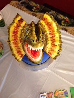 Dinosaur Birthday Cake