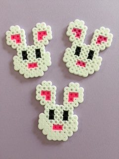 Bunny Perler Bead Pattern