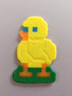 chick perler bead pattern