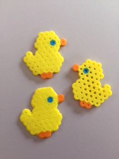 chick perler bead pattern