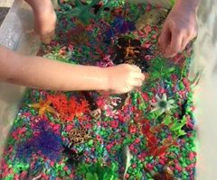 Fish Tank Sensory Bin