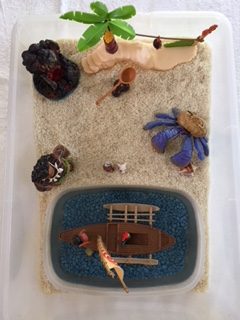 Moana Sensory Bin