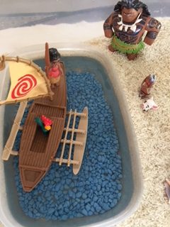 Moana Sensory Bin