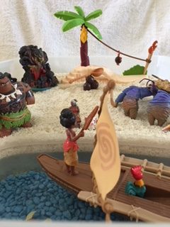 Moana Sensory Bin