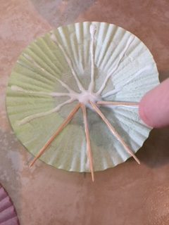 How to make paper umbrellas