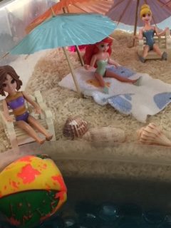 Day at the Beach Sensory Bin