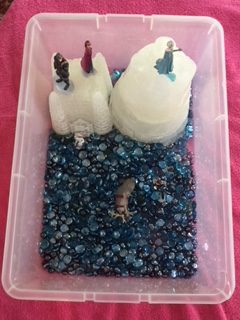 Frozen Sensory Bin