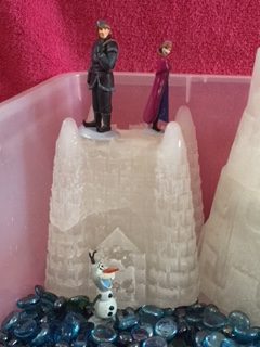 Frozen Sensory Bin