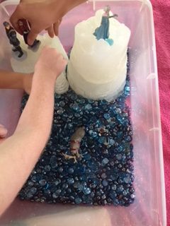 Frozen Sensory Bin