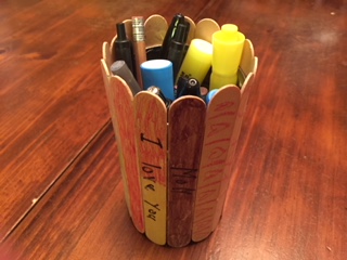 DIY Pencil Holder Craft For Kids