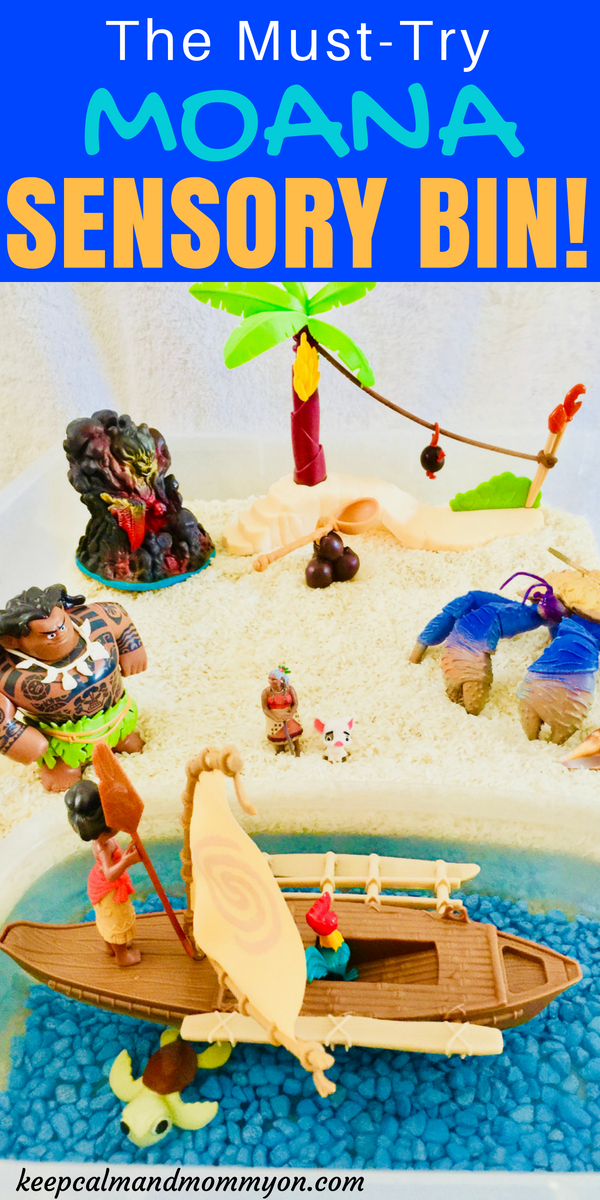 Moana Sensory Bin