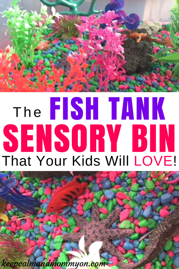 Fish Tank Sensory Bin