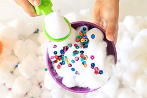 Ice Cream Sensory Bin