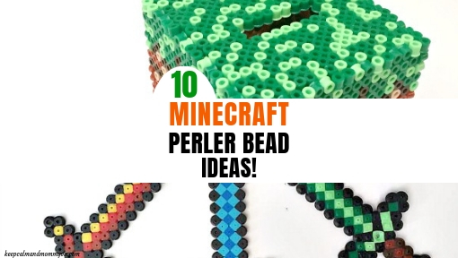 10 Minecraft Perler Beads!