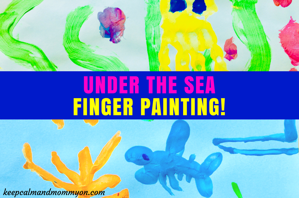 Under the Sea Finger Painting Ideas!