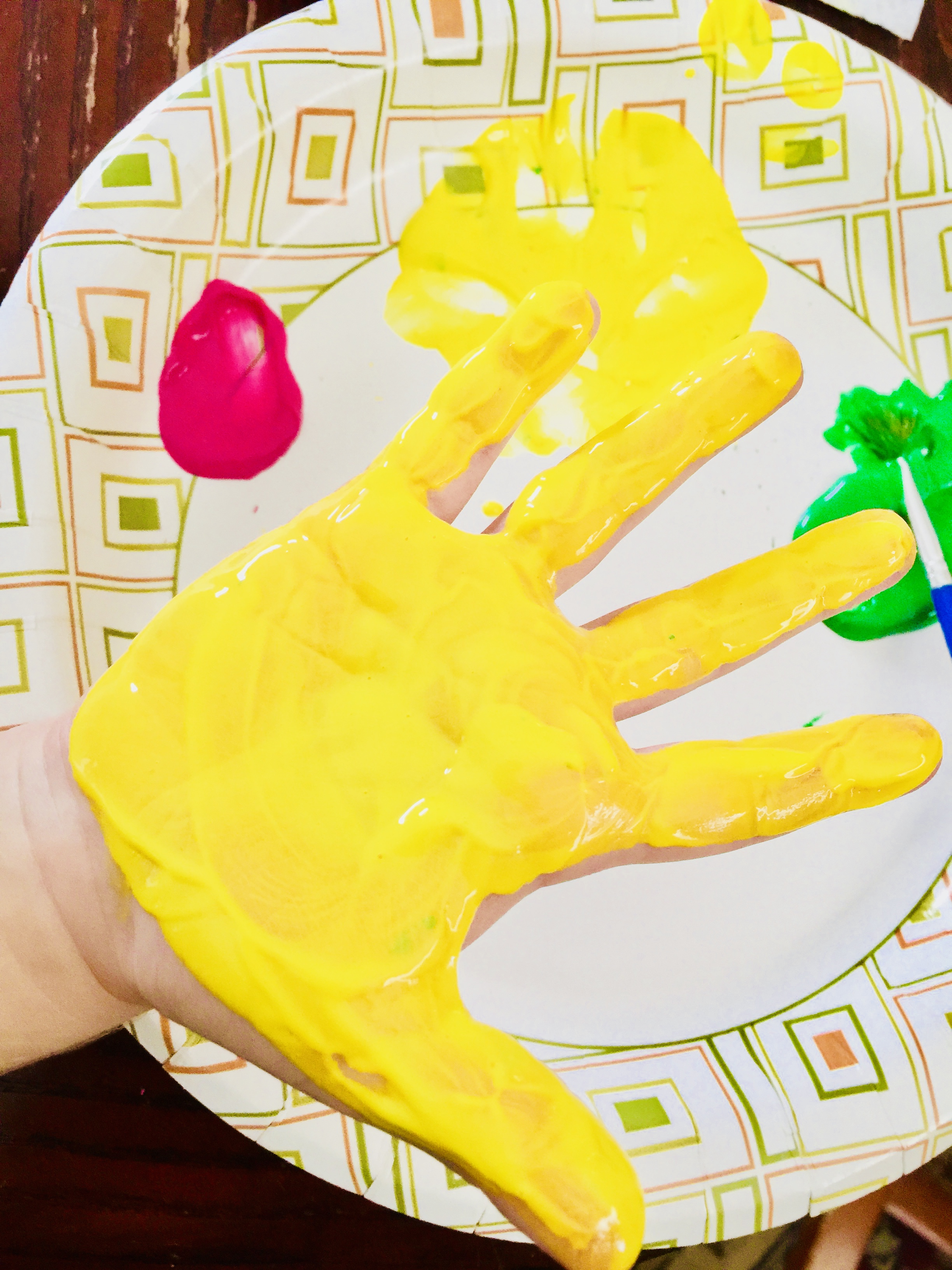 Finger Painting For Toddlers