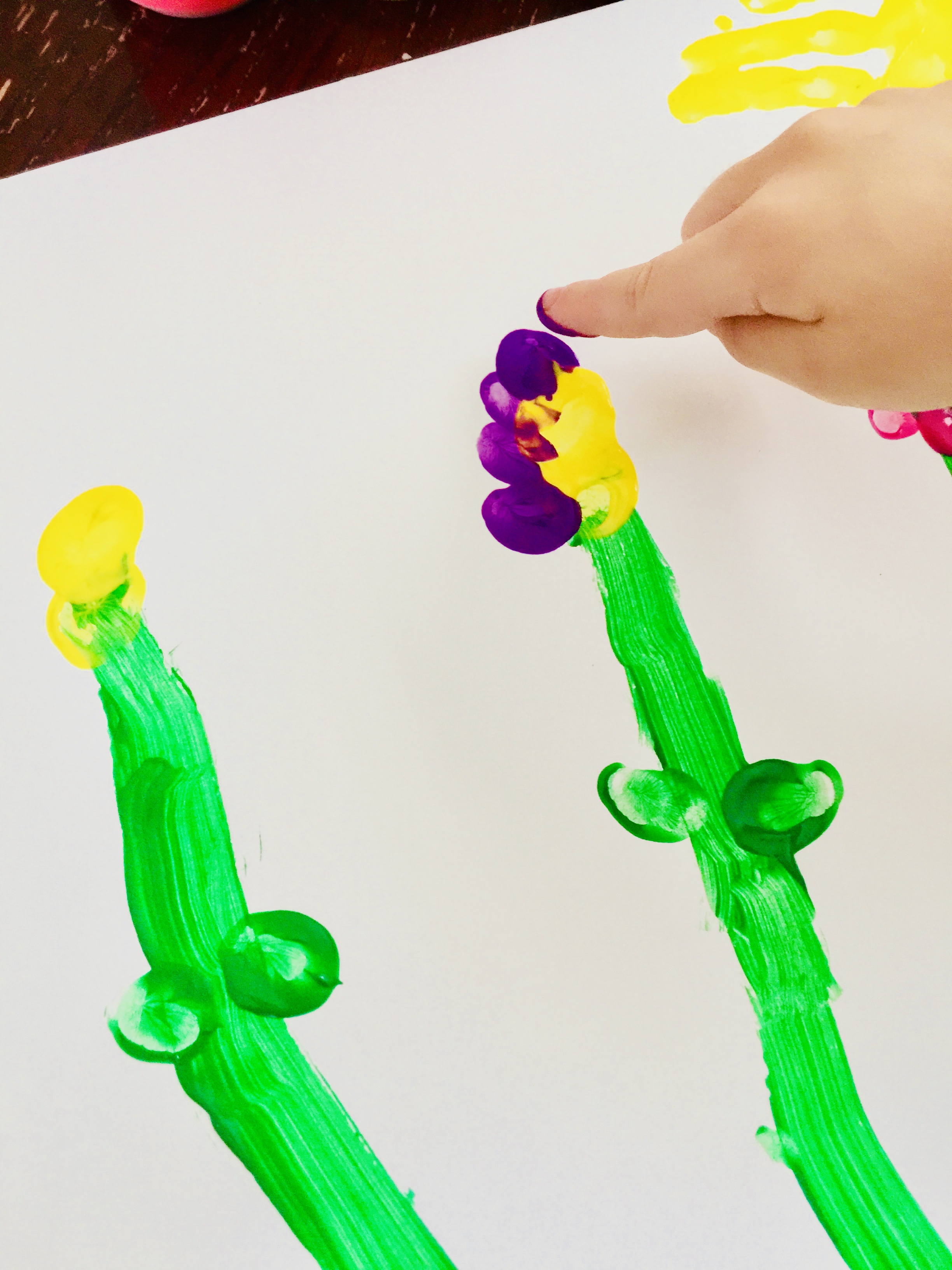 Finger Painting For Toddlers