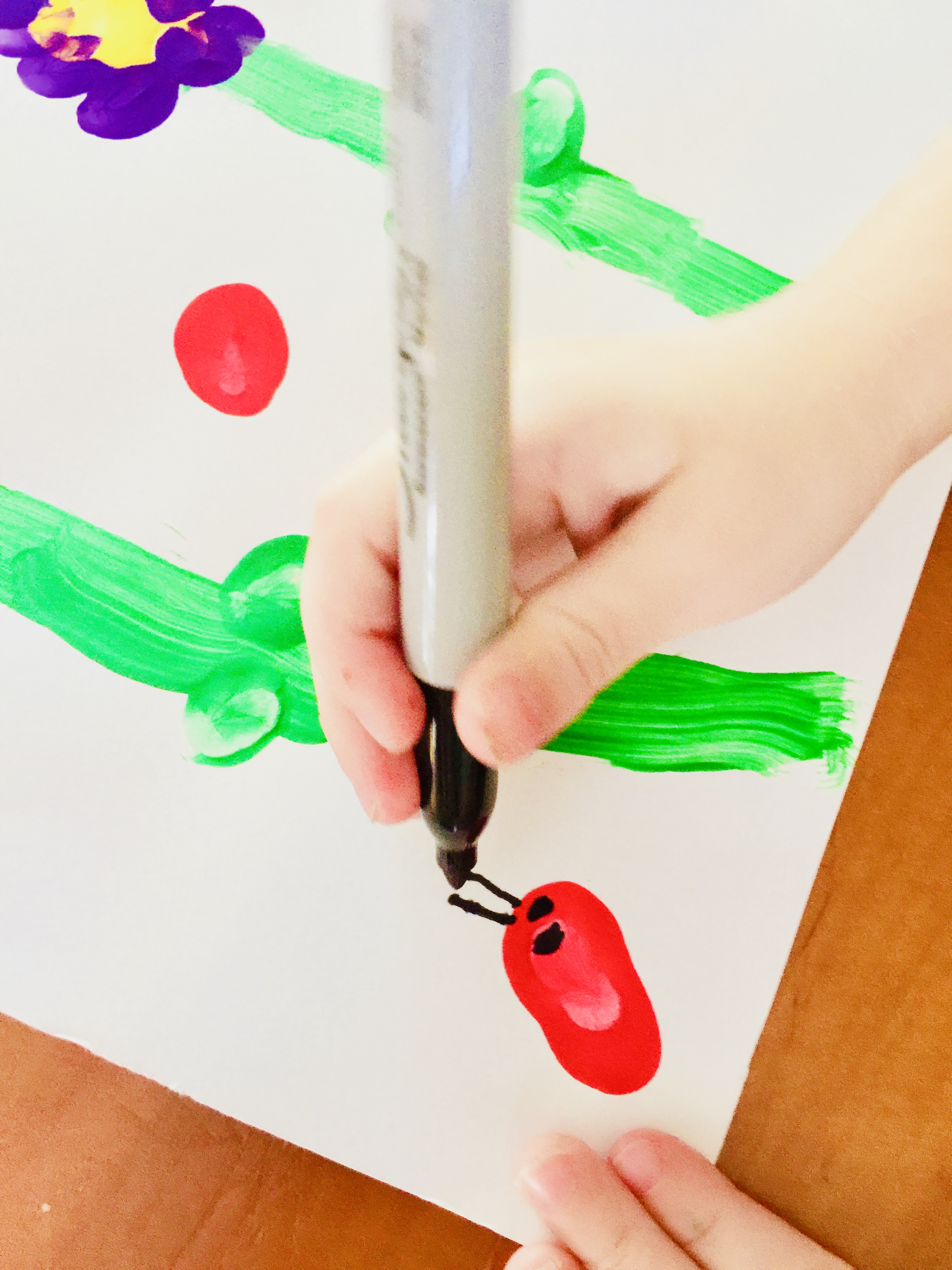 Finger Painting For Toddlers