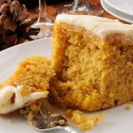 Pumpkin Cake With Cream Cheese Frosting