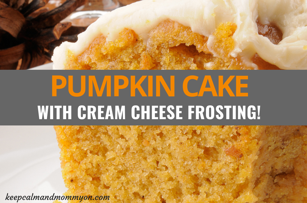 How to Make Pumpkin Cake With Cream Cheese Frosting!