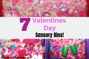 Valentines Day Sensory Bins