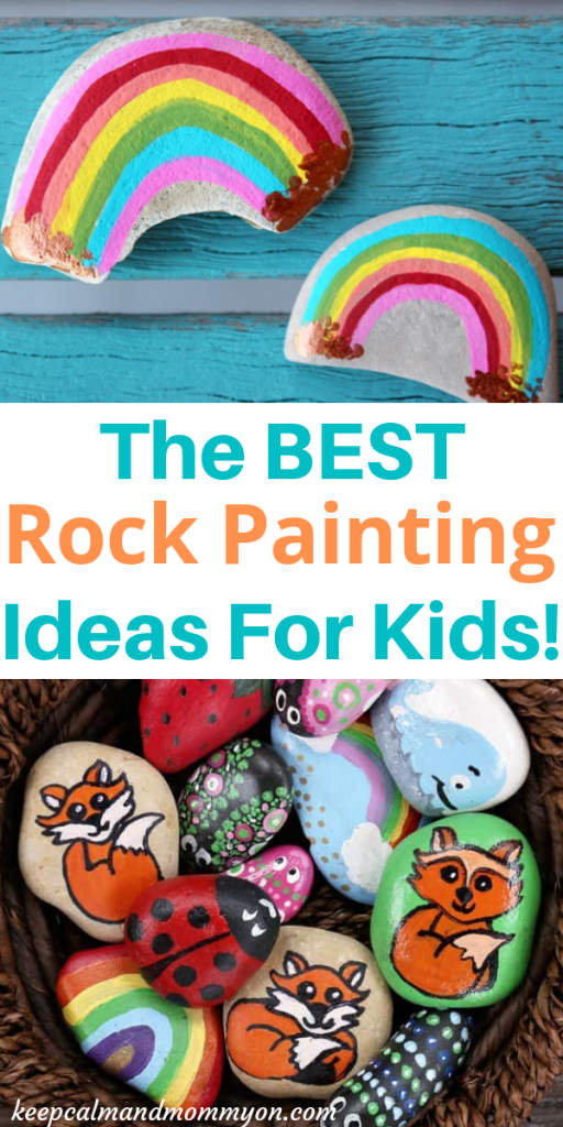 Rock Painting Ideas and Games Keep Calm And Mommy On