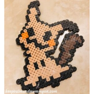 Electric Type Symbol From Pokemon Perler Bead Pattern