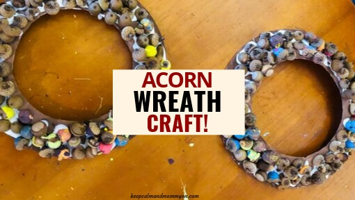 Acorn Wreath Craft