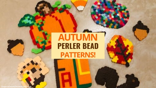 9 Autumn Perler Bead Patterns!