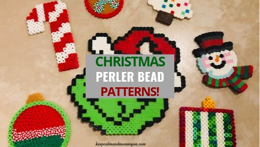 7 Christmas Perler Beads!