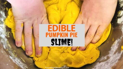 Edible Slime – Pumpkin Pie