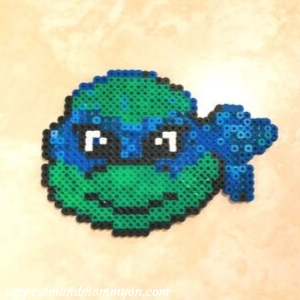 Ninja Turtle Perler Beads