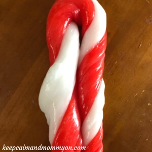 Candy Cane Slime