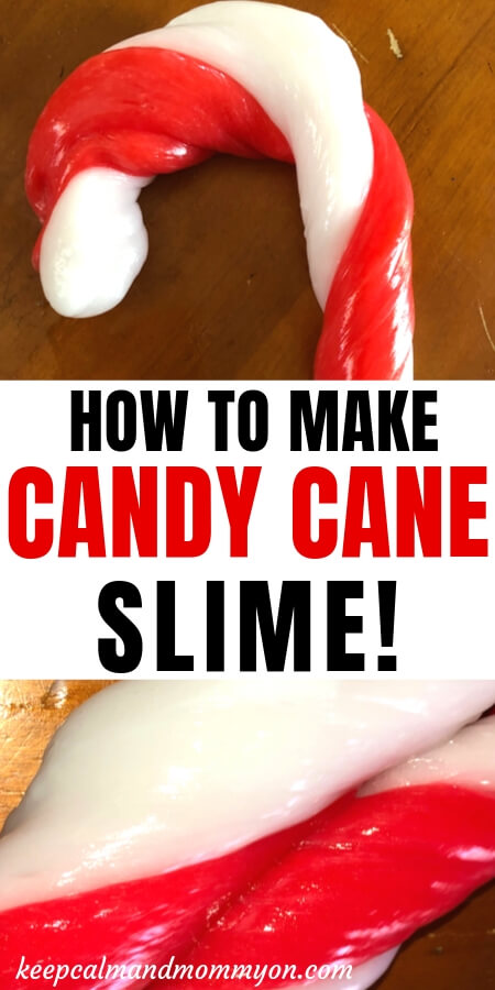 Candy Cane Slime