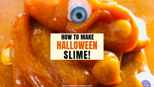 How to Make Halloween Slime!