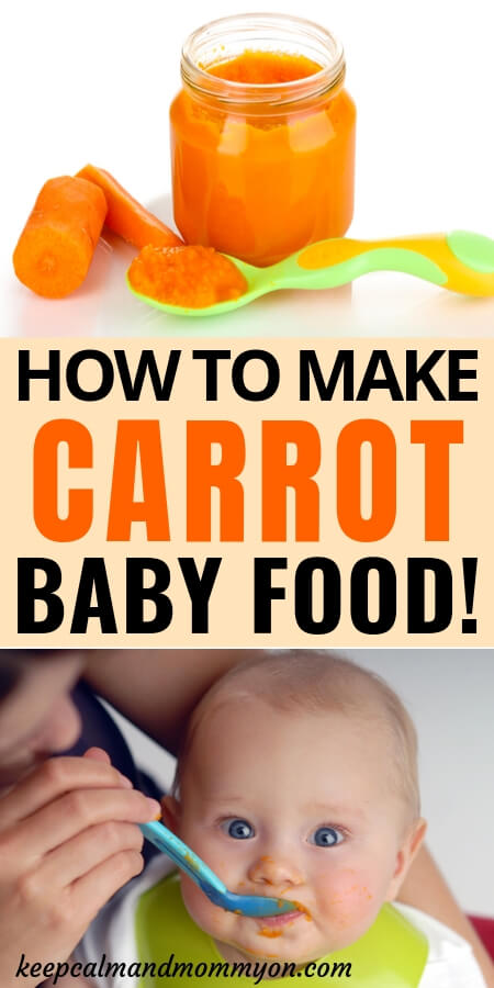 Carrot Baby Food