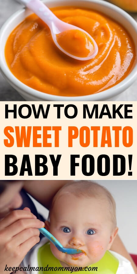 Sweet Potato Baby Food