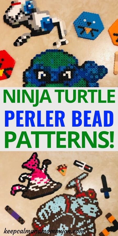 Ninja Turtle Perler Beads