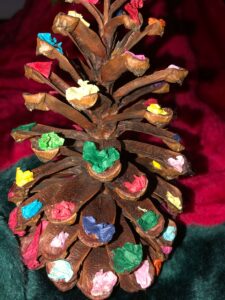 Pinecone Christmas Crafts for Preschoolers