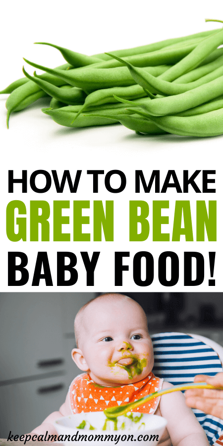 Green Bean Baby Food