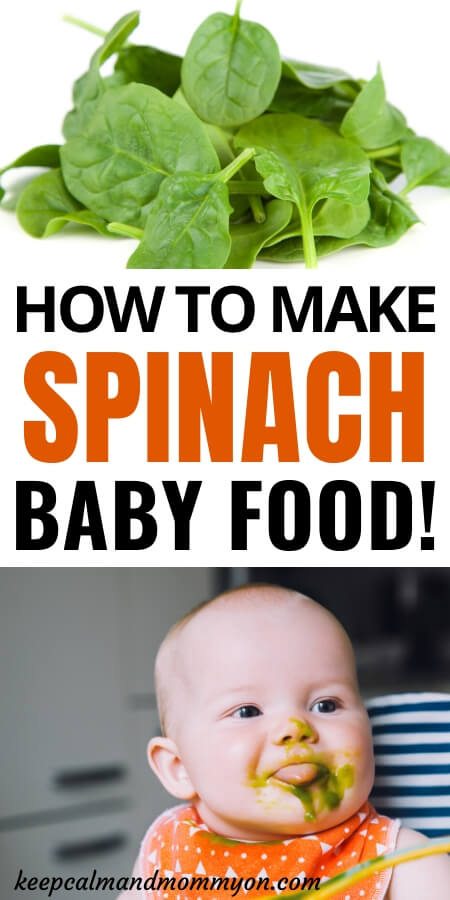 Spinach Baby Food