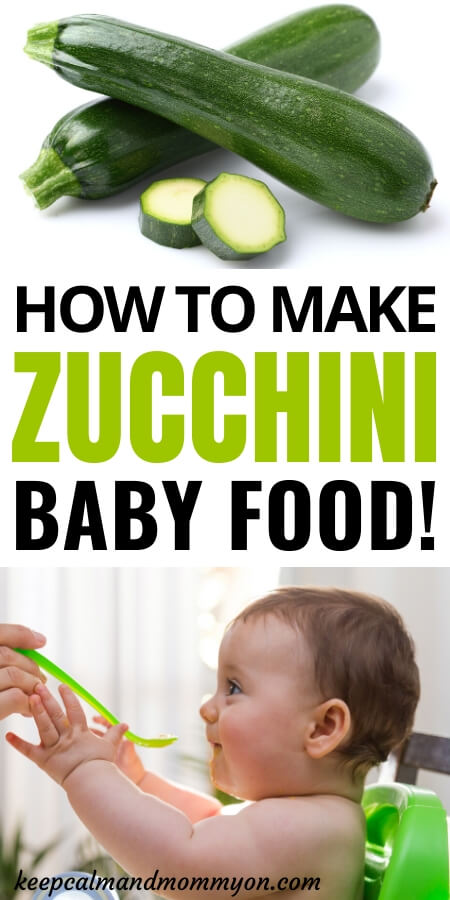 Zucchini Baby Food